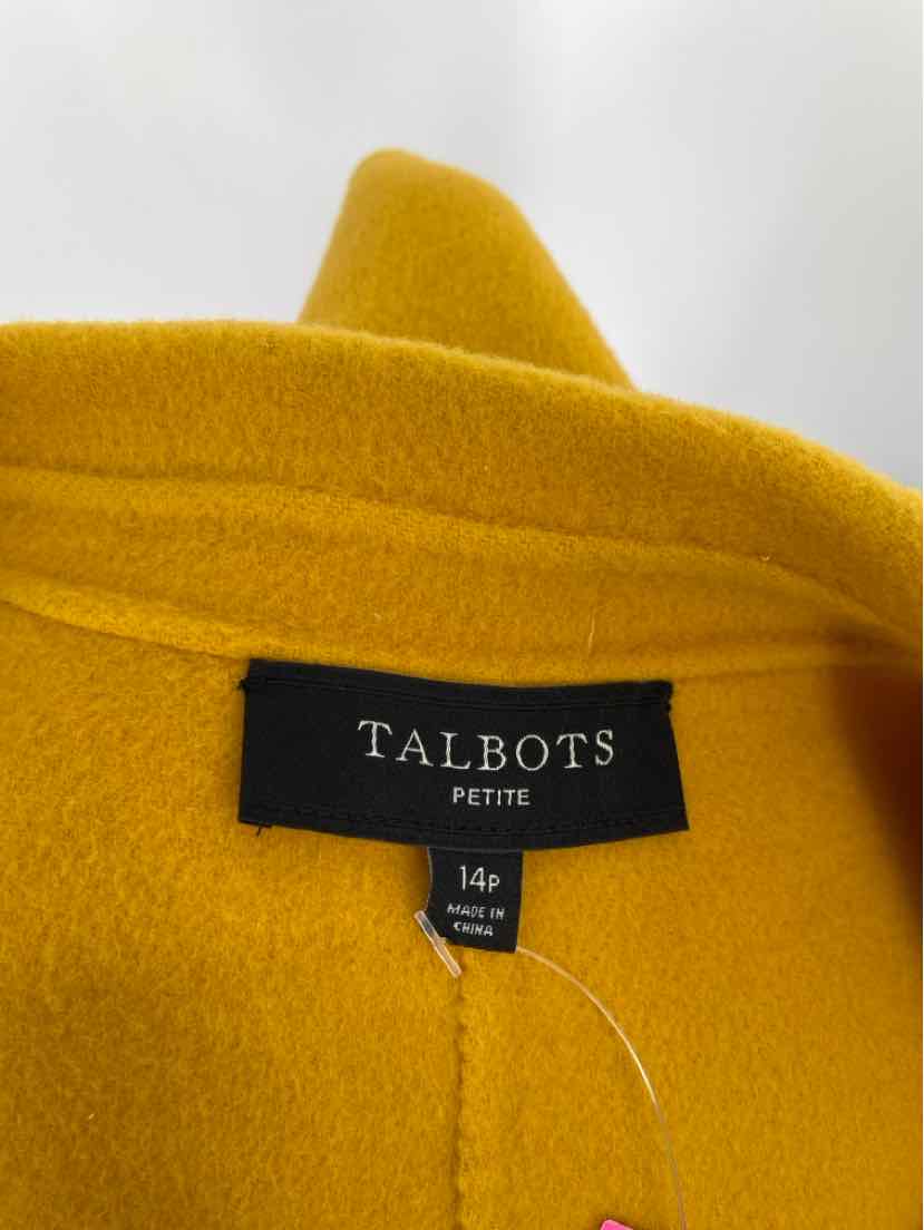 Size 14 Talbots Mustard Jacket