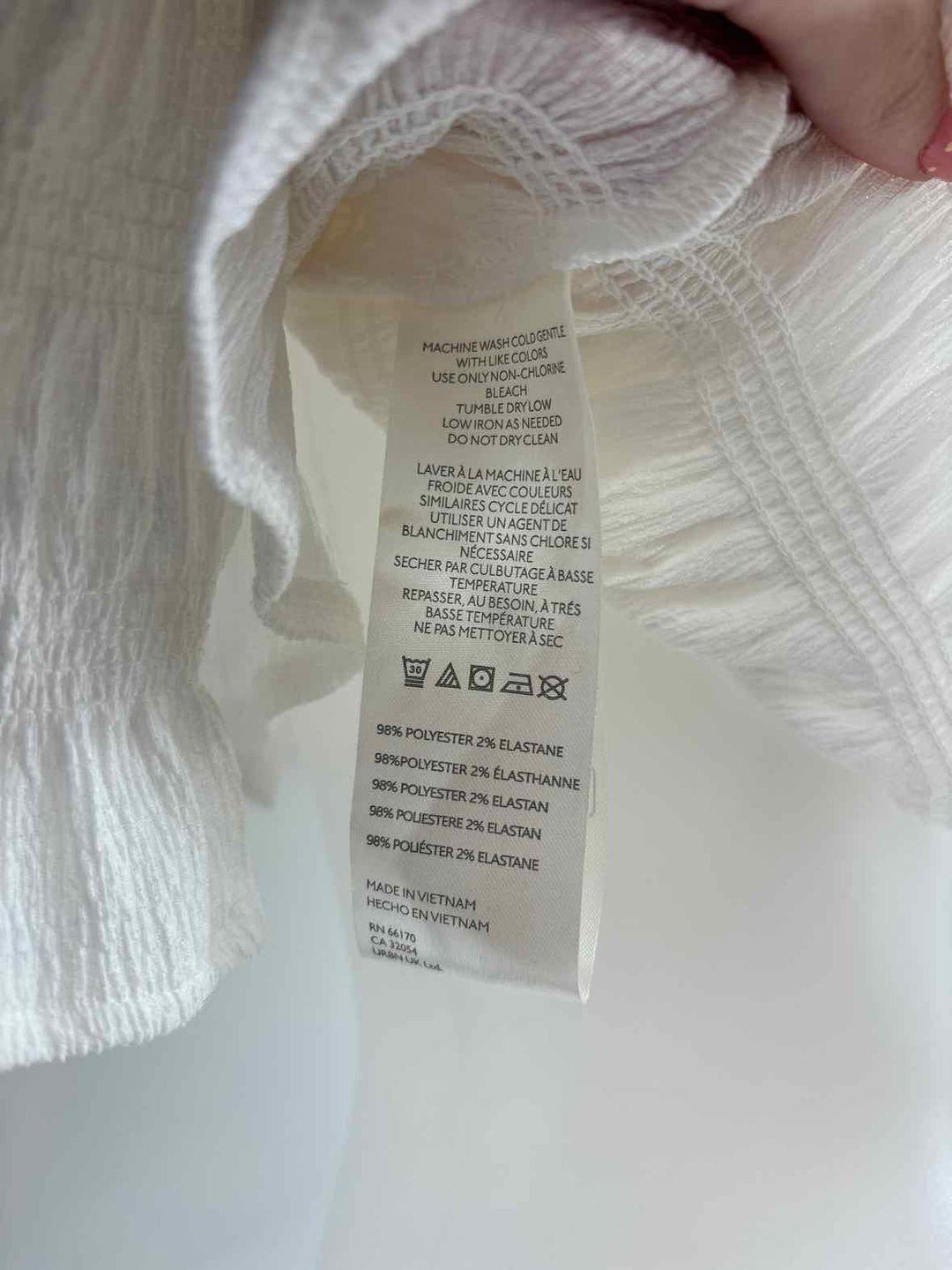 Size M MAEVE White Shirt