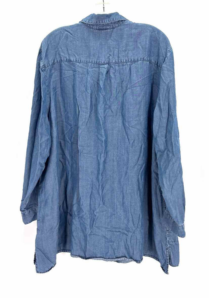 Size 3X J JILL Denim Shirt