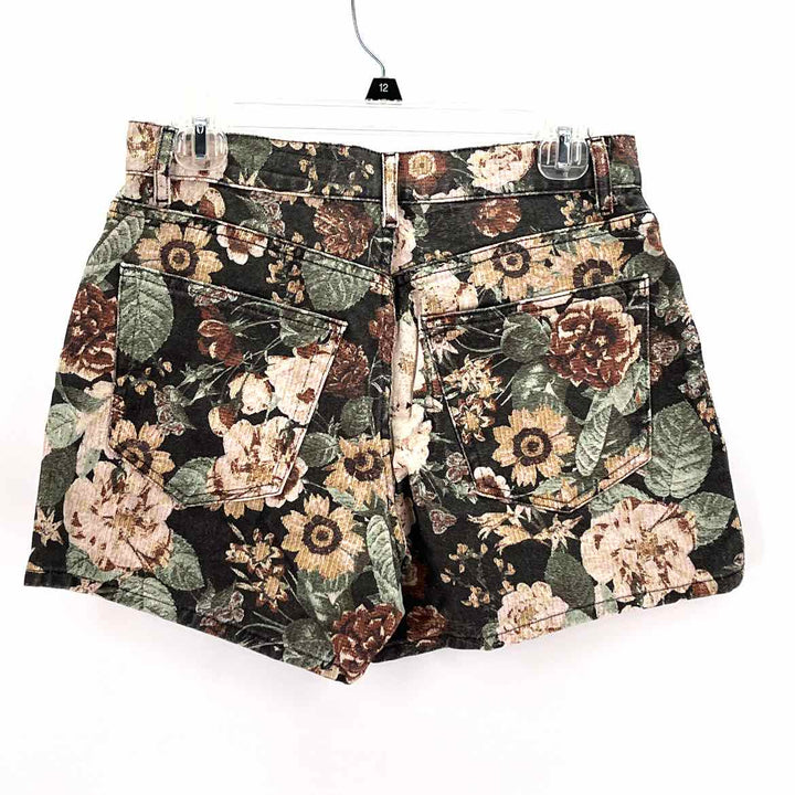 Size 4 ZARA Multi-Color Denim Shorts