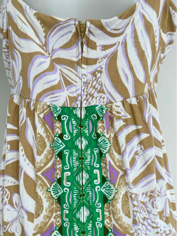 Size 14 Lilly Pulitzer Tan Dress