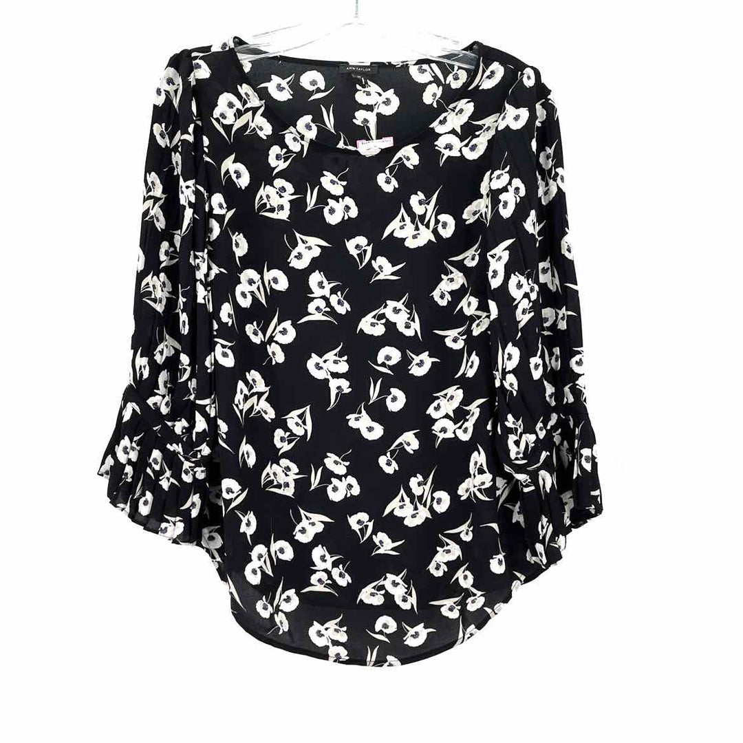 Size XS Ann Taylor Black Shirt