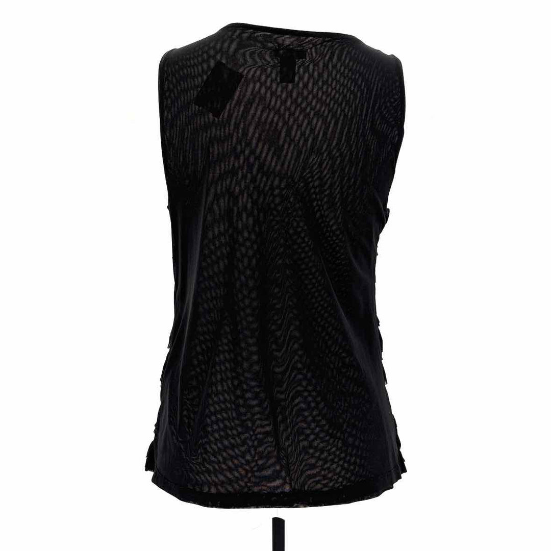 Size L Chico's Black Shirt