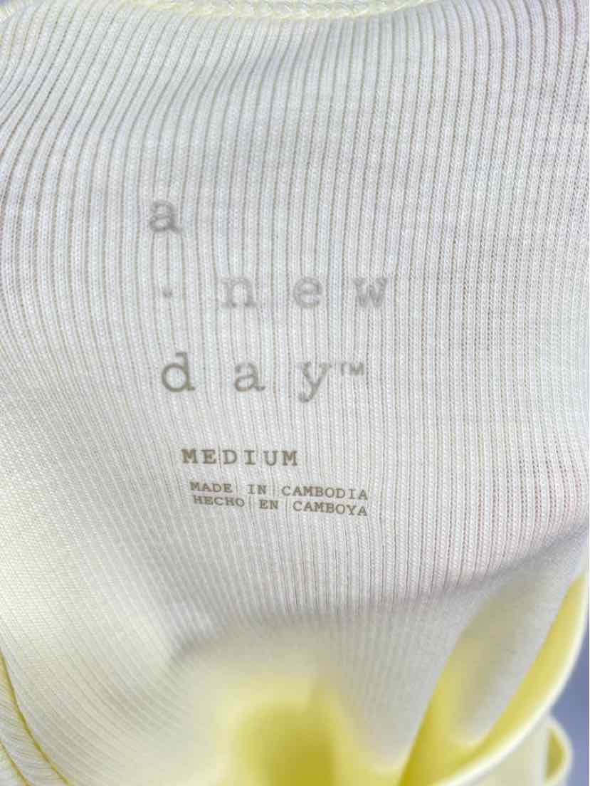 Size M A NEW DAY Yellow Shirt