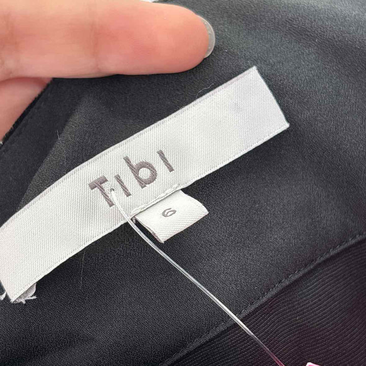 Size 6 TIBI Black Shirt