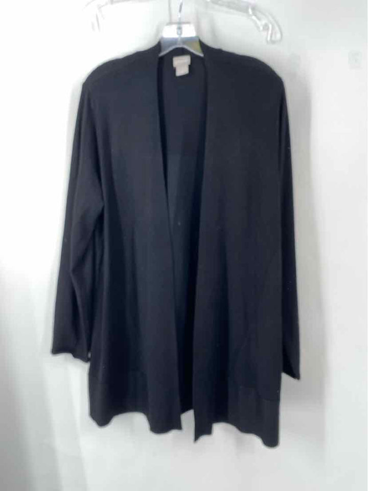 Size L Chico's Black Sweater