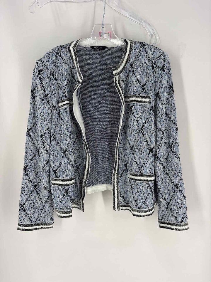 Size L MISOOK Blue Print Sweater