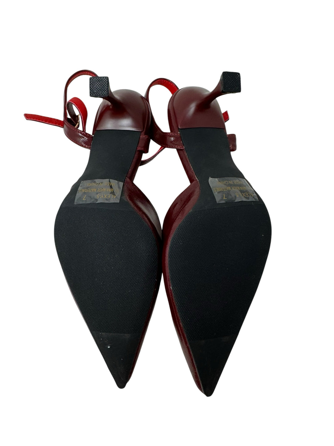 Shoe Size 7 Wine Pumps