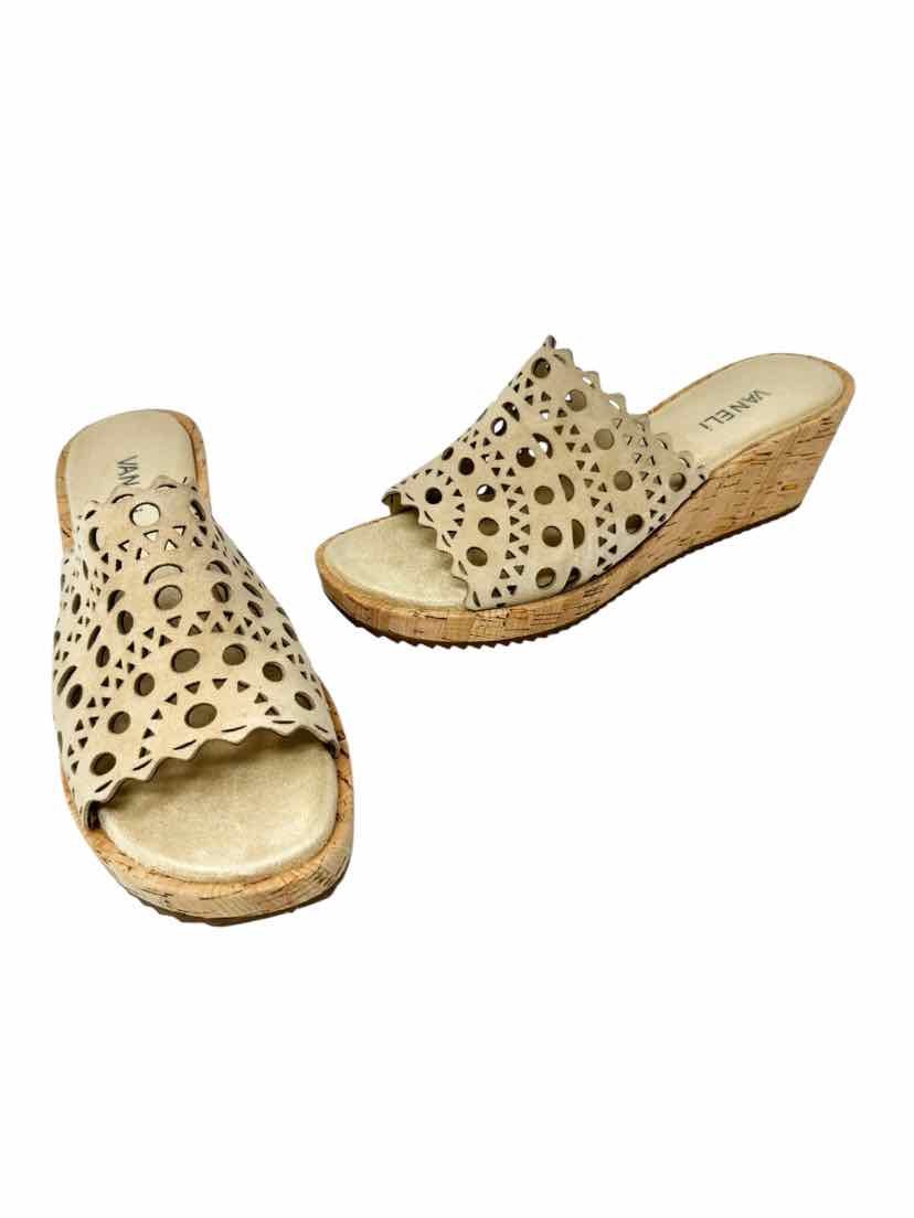 Shoe Size 8 VAN ELI Tan Sandals