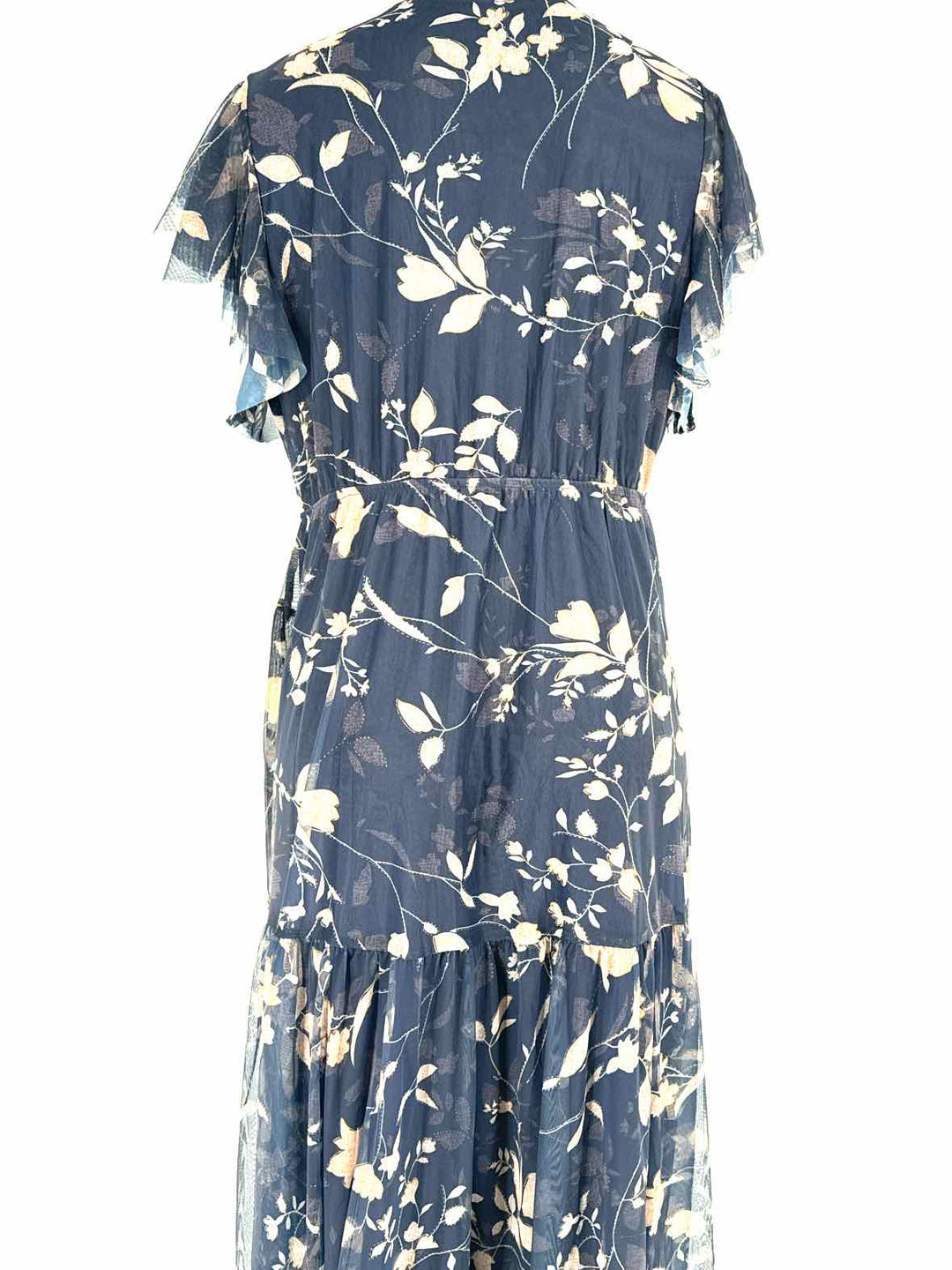 Size XL Navy Print Dress