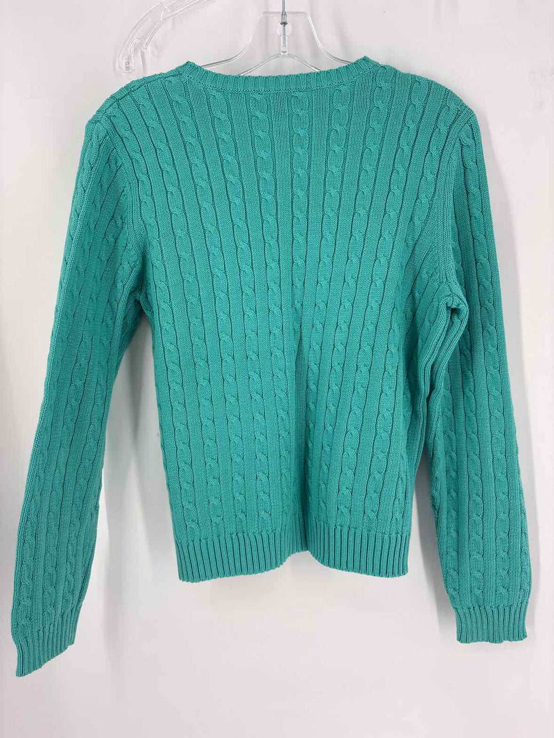 Size M RALPH LAUREN Green Knit Sweater