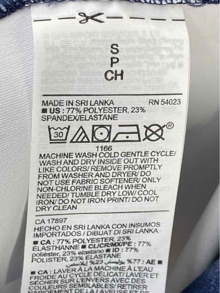 Size S Old Navy Blue Print Pants