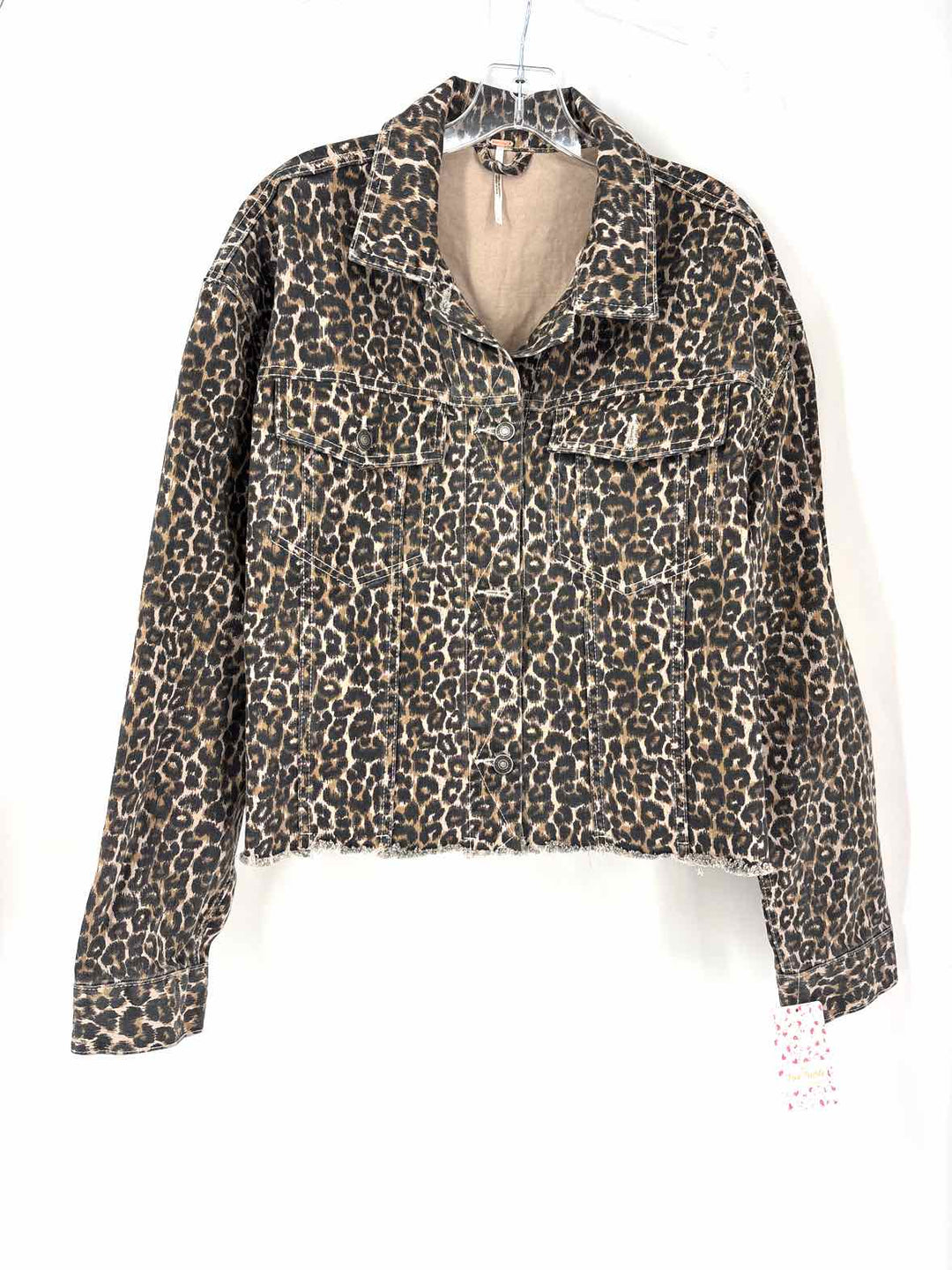 Size L FREE PEOPLE Tan Jacket