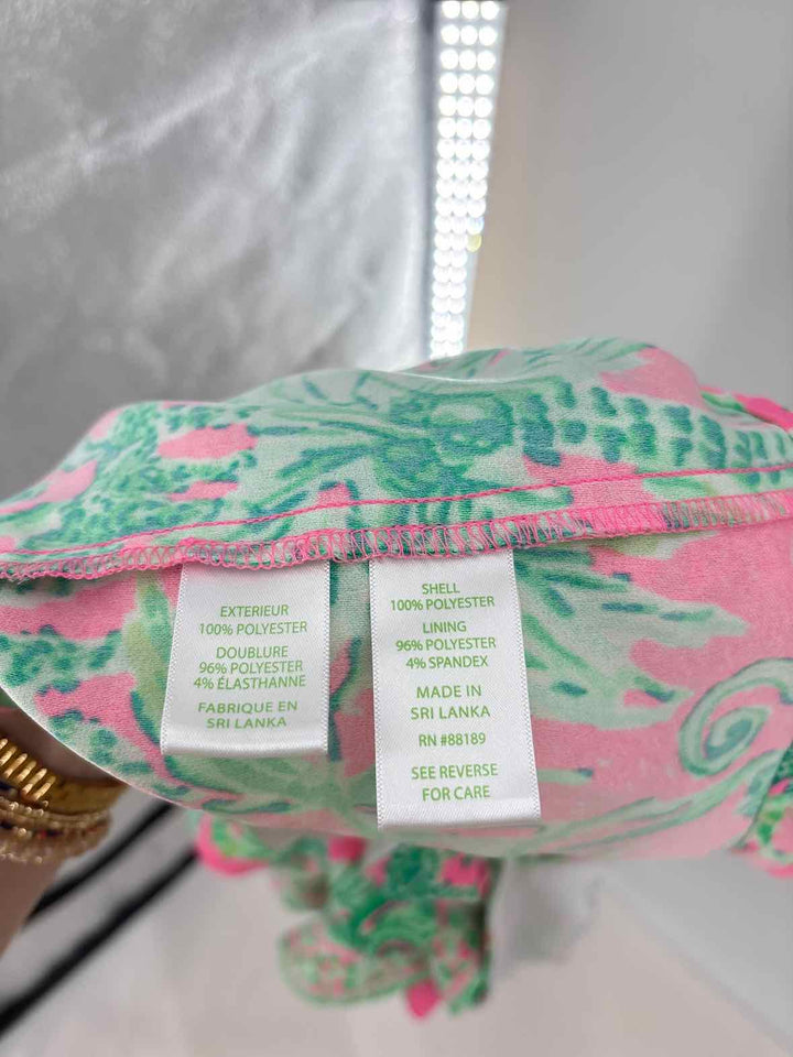 Size 10 Lilly Pulitzer PINK PRINT Dress