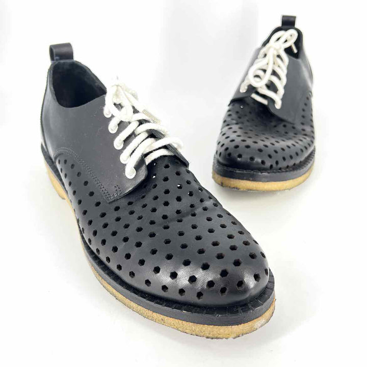 Shoe Size 39.5 RAG & BONE Black Leather Flats