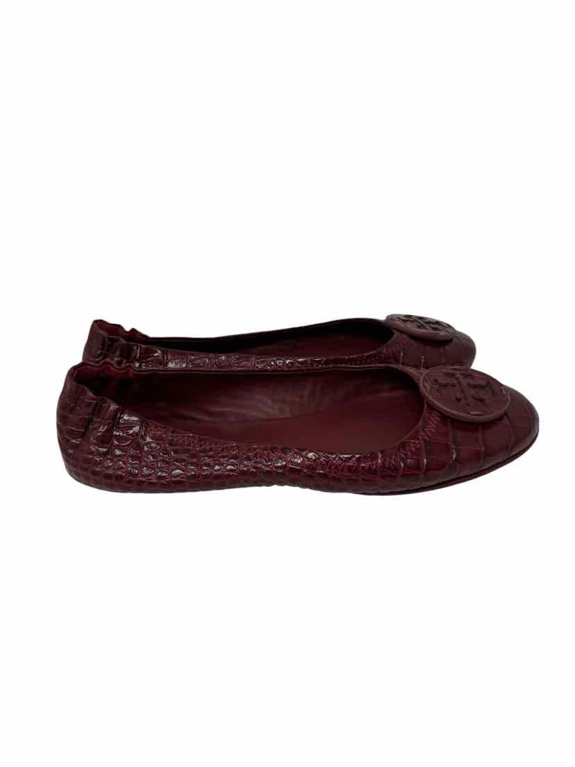 Shoe Size 9 Tory Burch Wine Flats