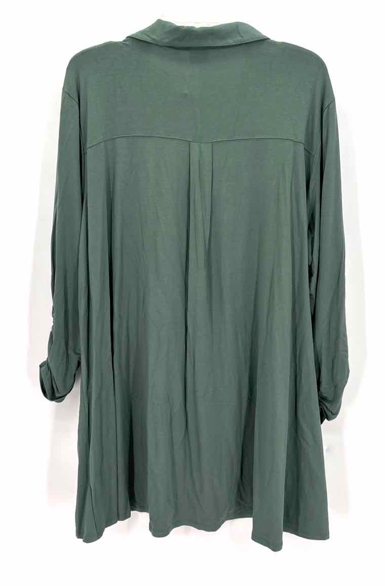 Size 3X NEW DIRECTION Sage Shirt