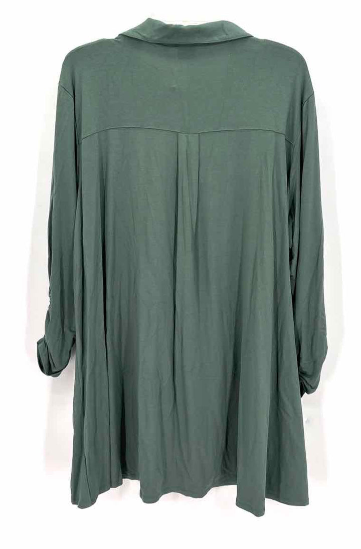 Size 3X NEW DIRECTION Sage Shirt