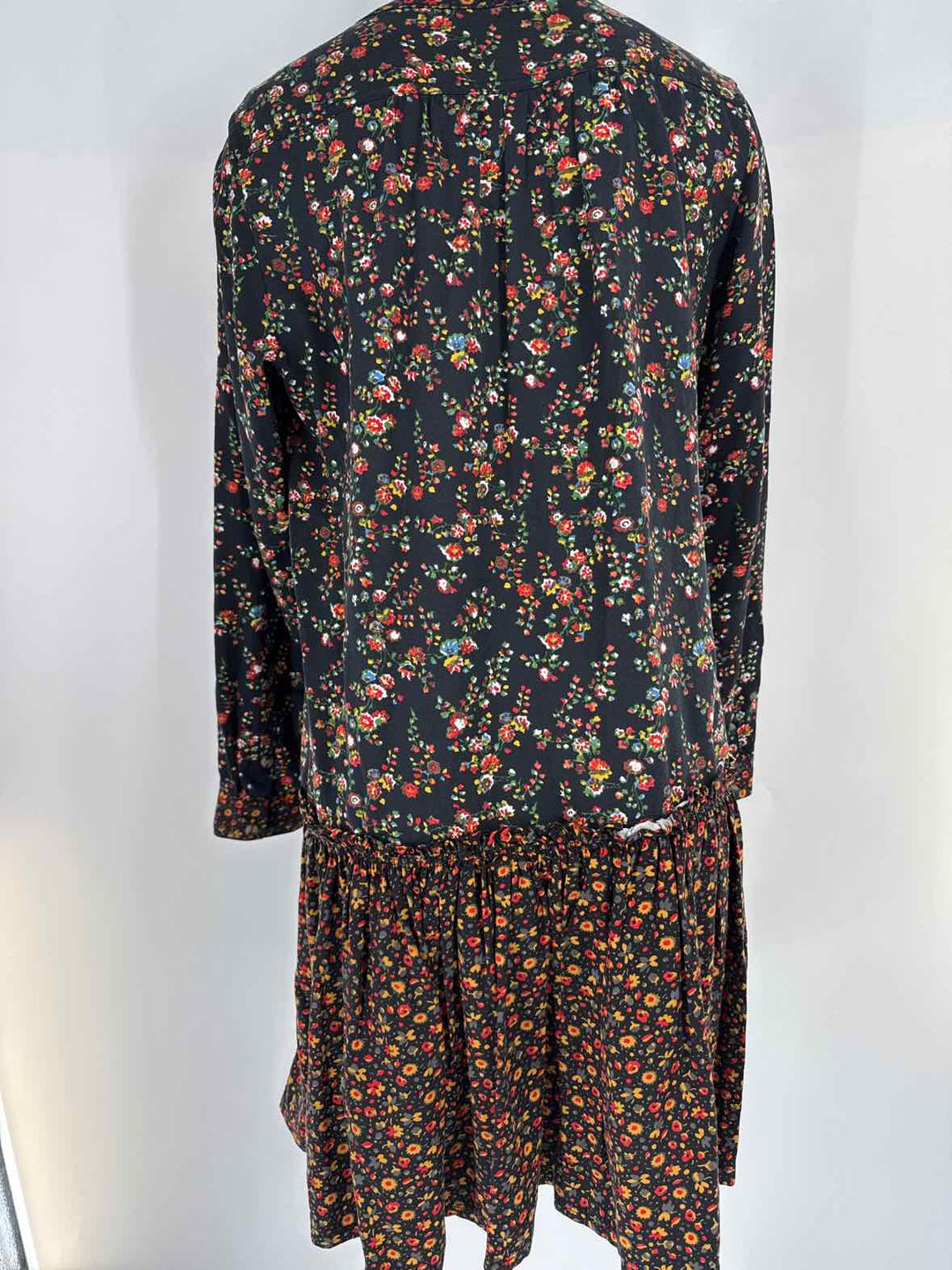 Size 8 MAEVE Black Print Dress
