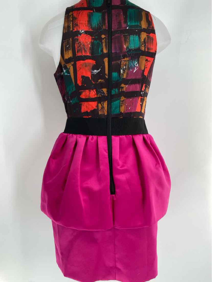 Size 8 MILLY Fuschia Dress