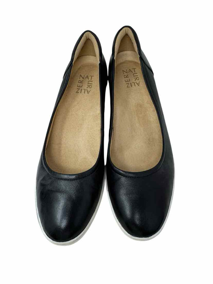 Shoe Size 8.5 Naturalizer Black Leather Sneakers