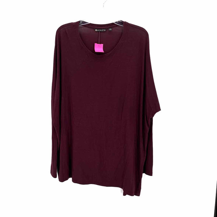 Size L Athleta Plum Shirt