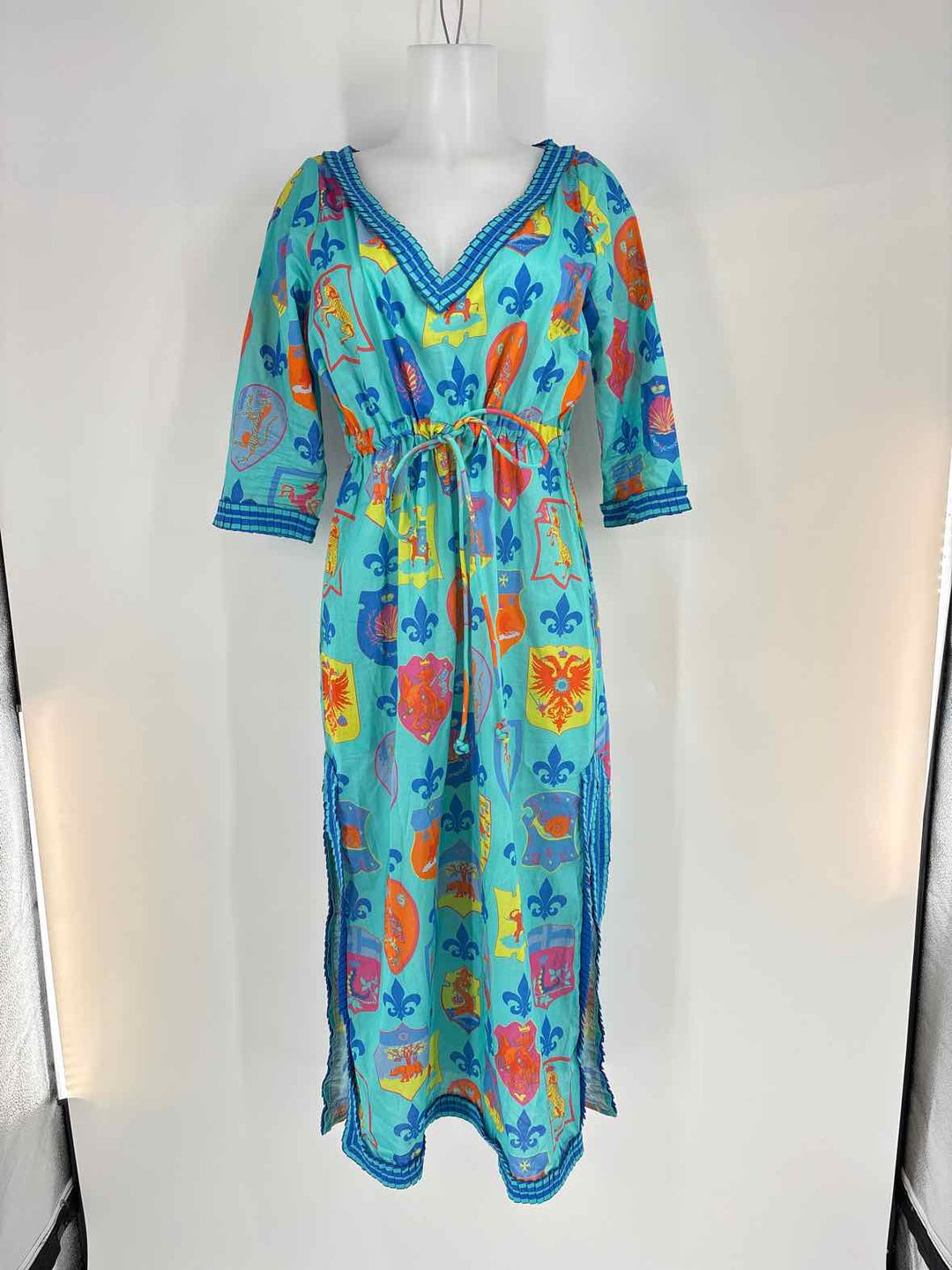 Size S Gretchen Scott Teal Dress