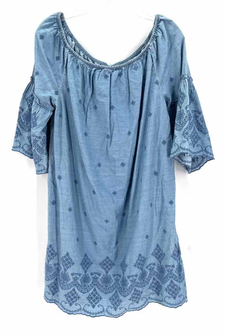Size L ST JOHN Denim Dress