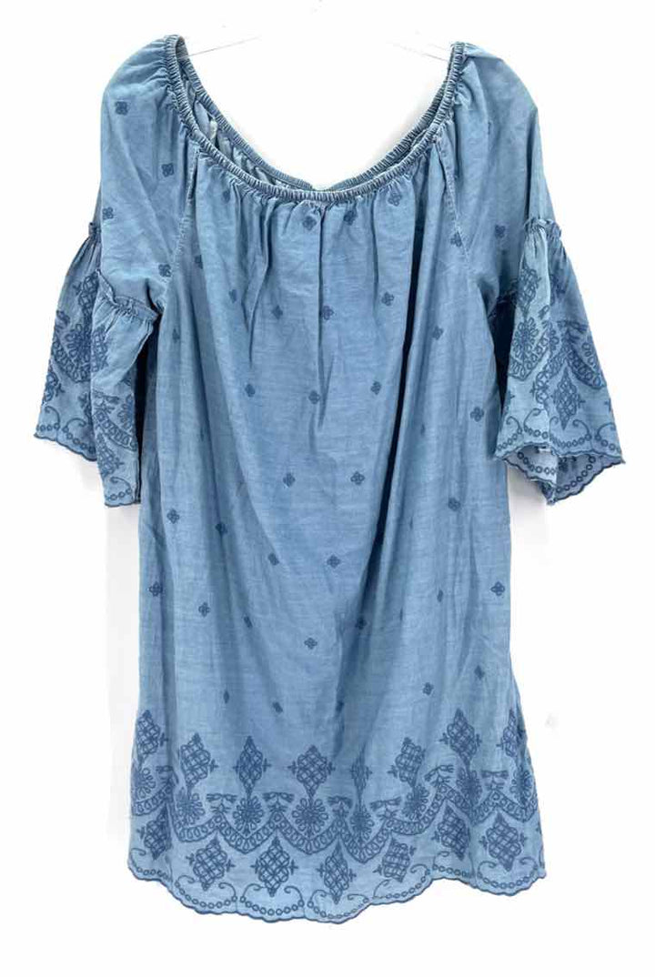 Size L ST JOHN Denim Dress