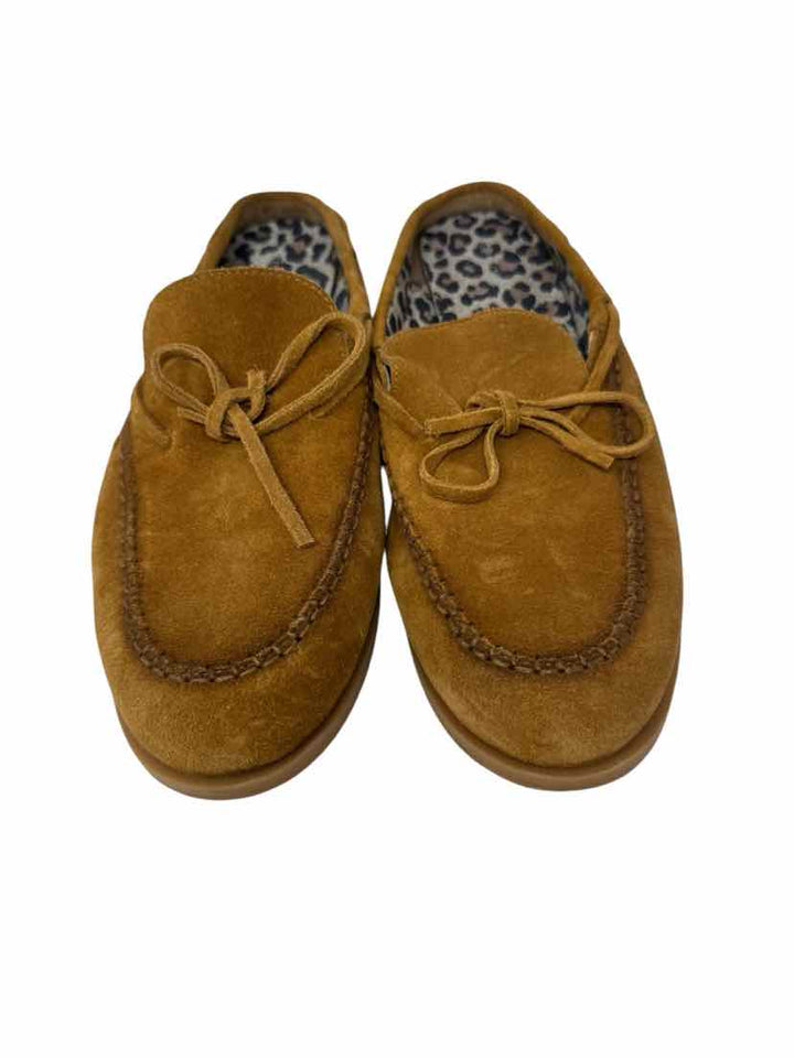 Shoe Size 9 FREE PEOPLE Tan Suede Flats