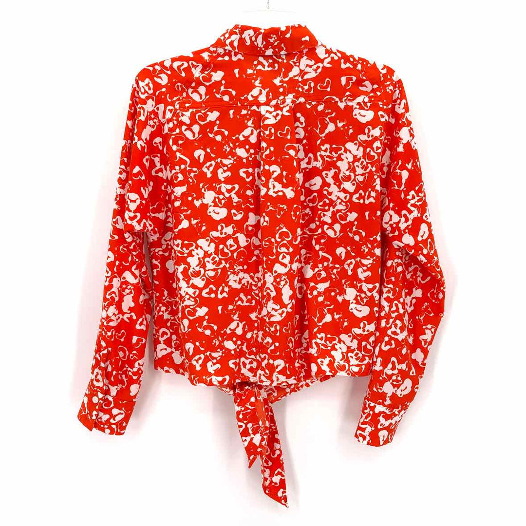 Size S Nine West Orange Shirt
