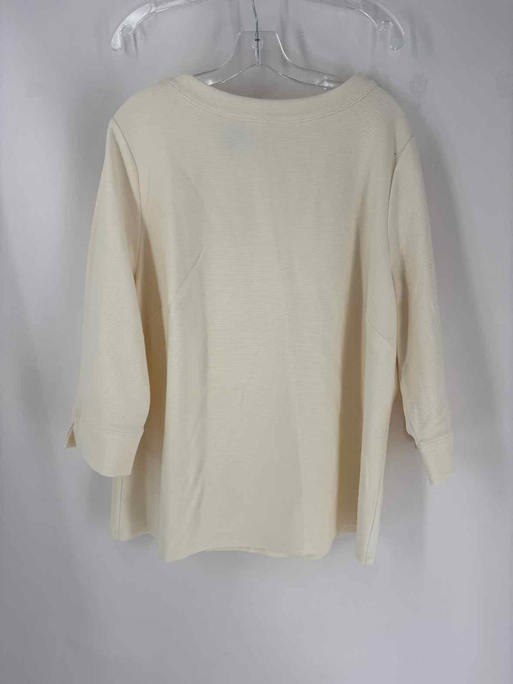 Size 2X Talbots Ivory Shirt