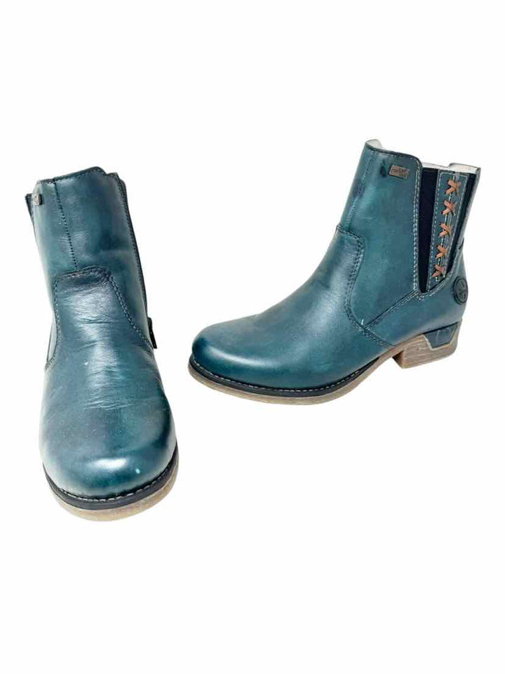 Shoe Size 39 Teal Boots