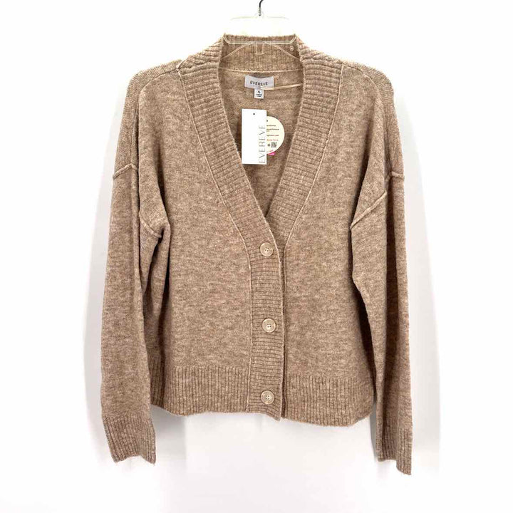 Size XL EVEREVE Tan Cardigan