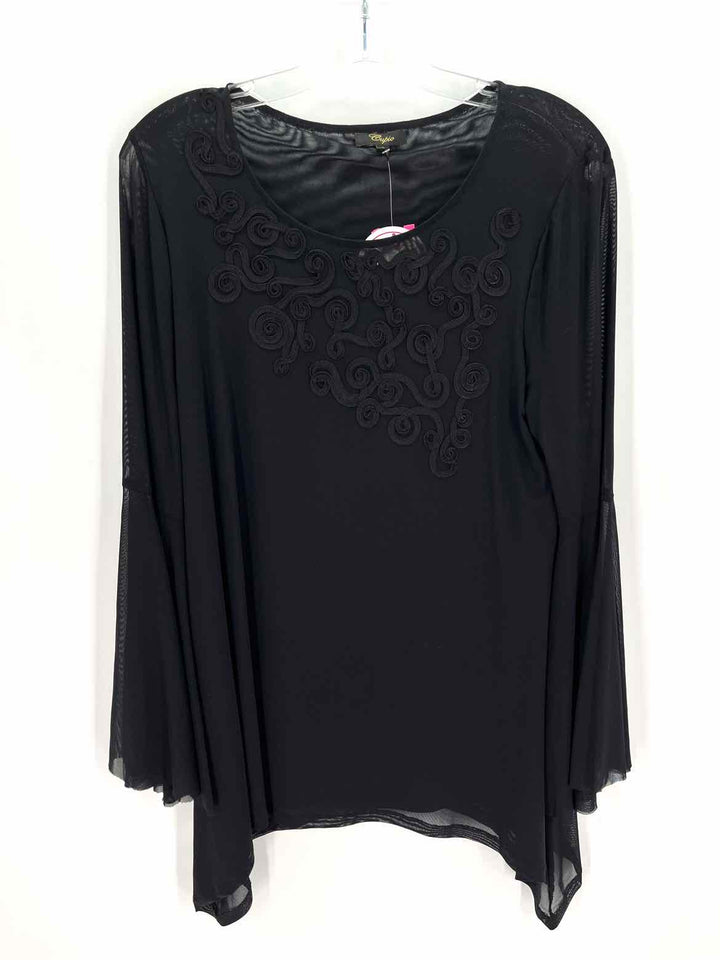 Size L CUPIO Black Shirt