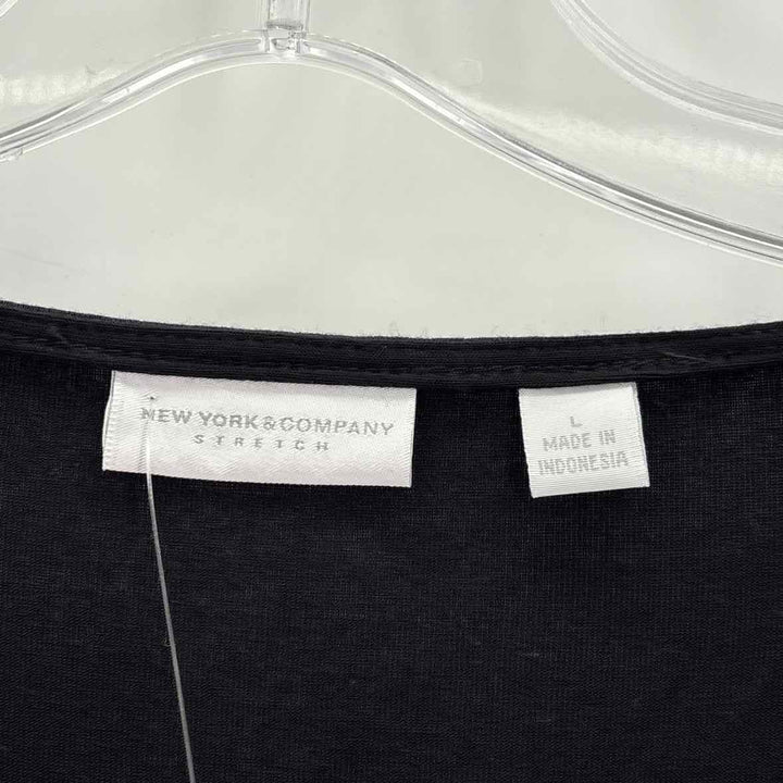 Size L NY & CO Black Shirt