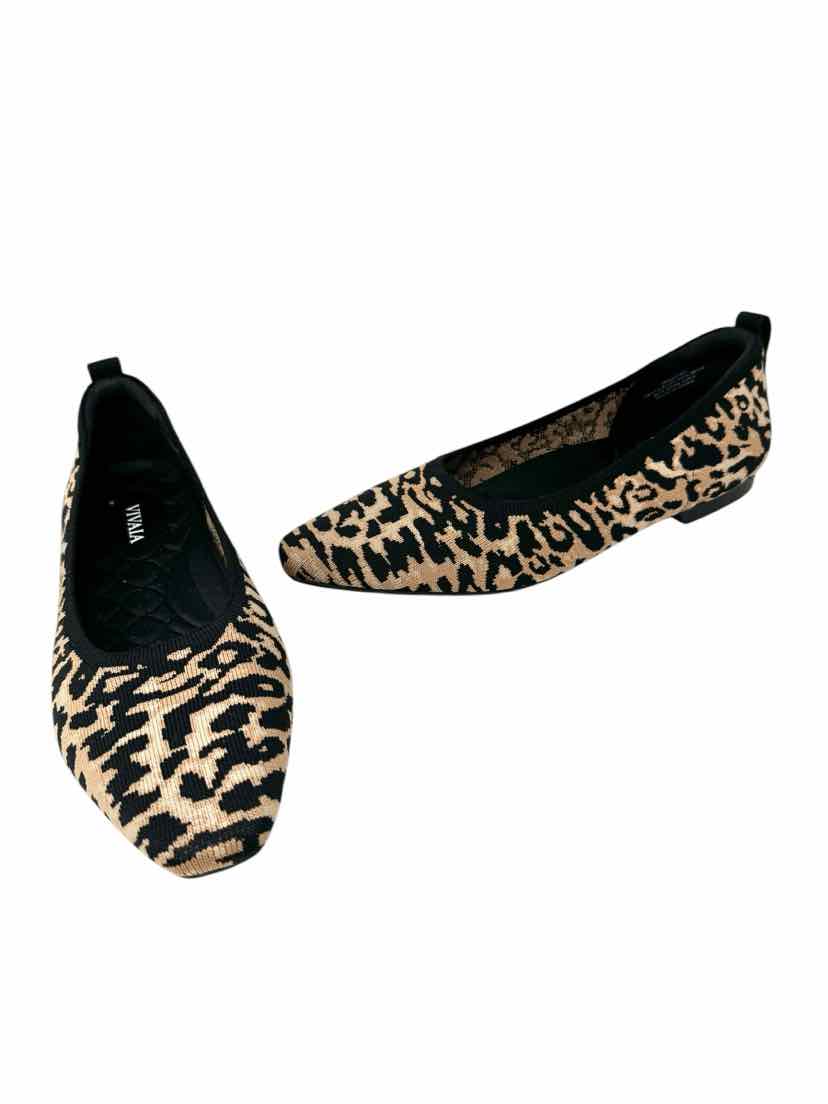 Shoe Size 40 VIVAIA Tan Flats
