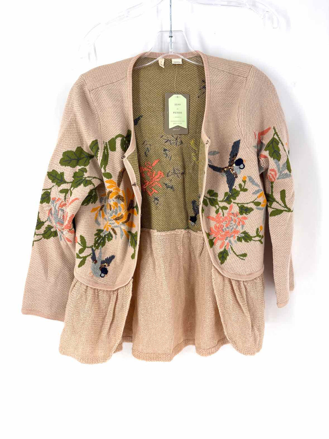 Size 8 Moth Peach Shirt