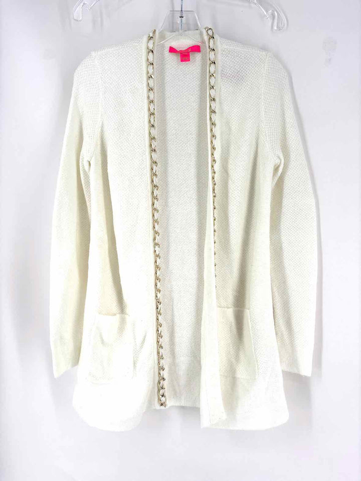 Size S Lilly Pulitzer Ivory Cardigan