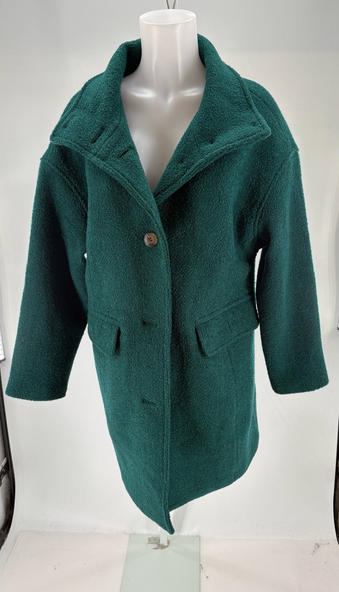 Size S Talbots Green Coat