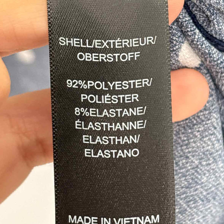 Size L Adrianna Papell Navy Shirt