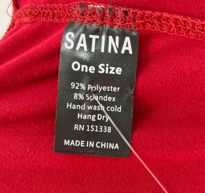 Size One Size Red Pants
