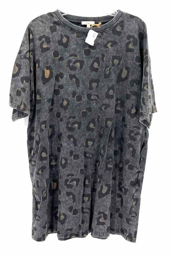 Size 1X EASEL Charcoal Dress