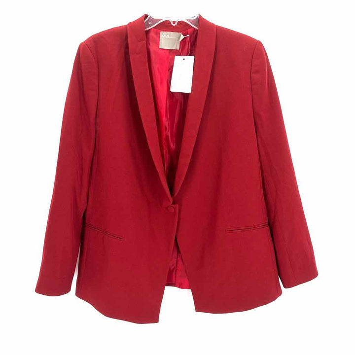 Size L Asos Burgundy Blazer