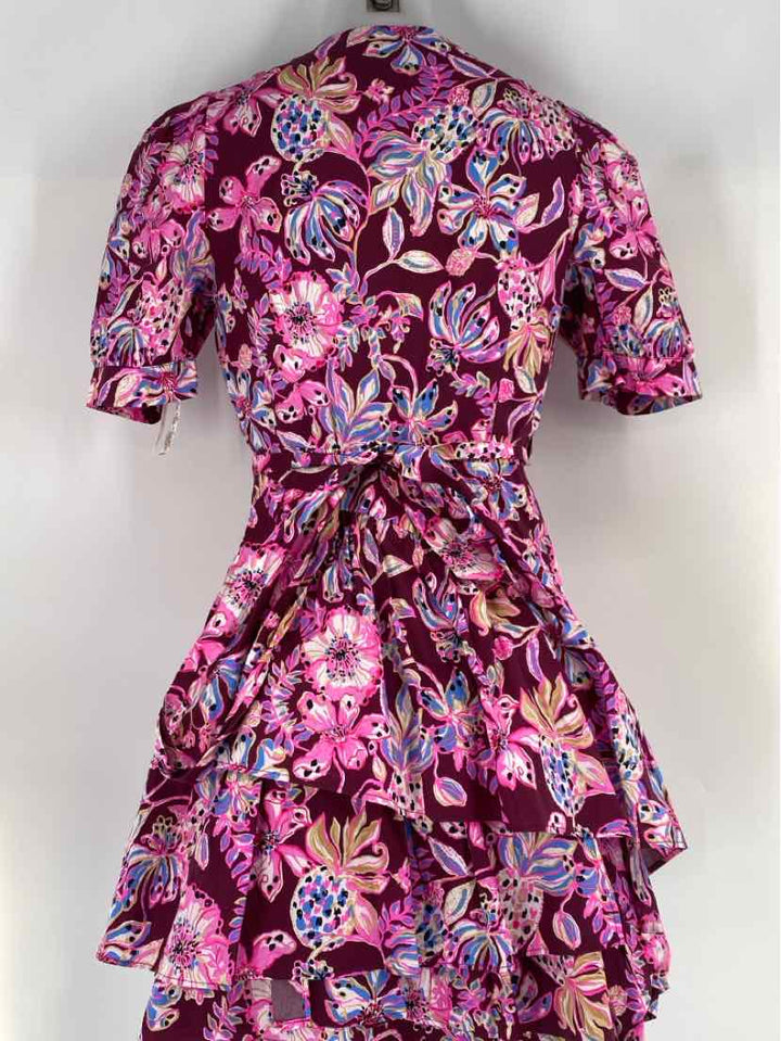 Size 2 Lilly Pulitzer PINK PRINT Dress