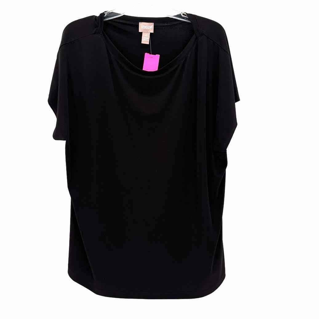 Size XXL Chico's Black Shirt