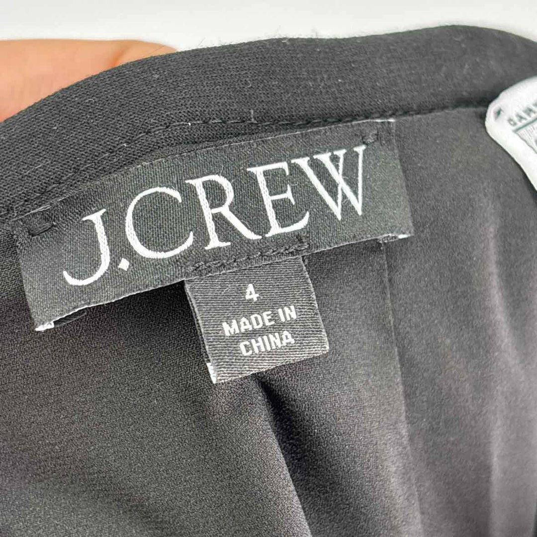 Size 4 J Crew Black Skirt