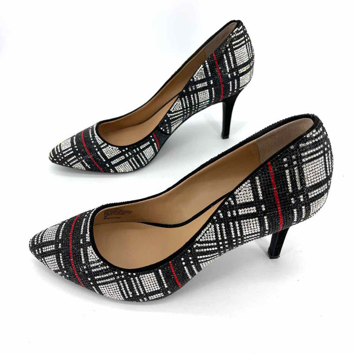 Shoe Size 9 INC Black Print Pumps