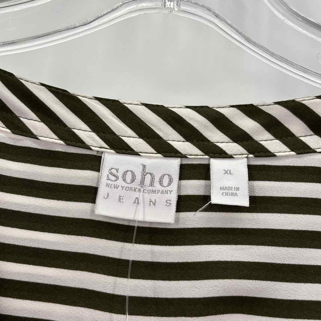 Size XL NY & CO Olive Shirt