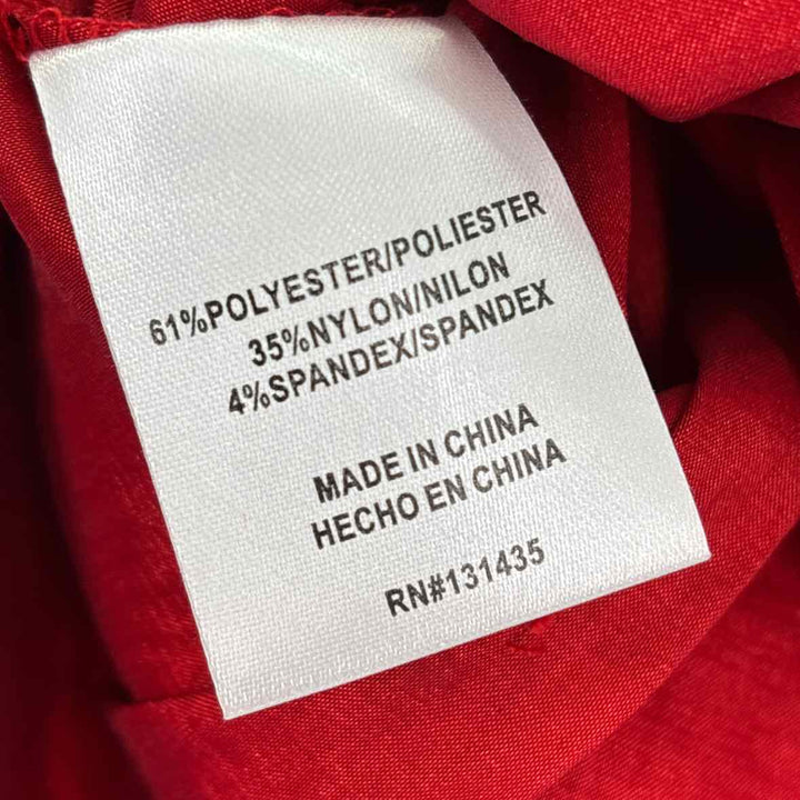 Size 10 CHETTA Red Shirt